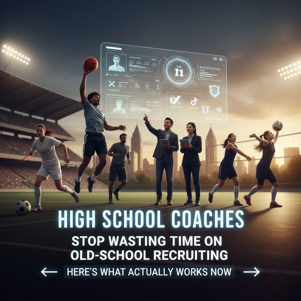 High School Coaches: Stop Wasting Time on Old-School Recruiting Methods – Here's What Actually Works Now