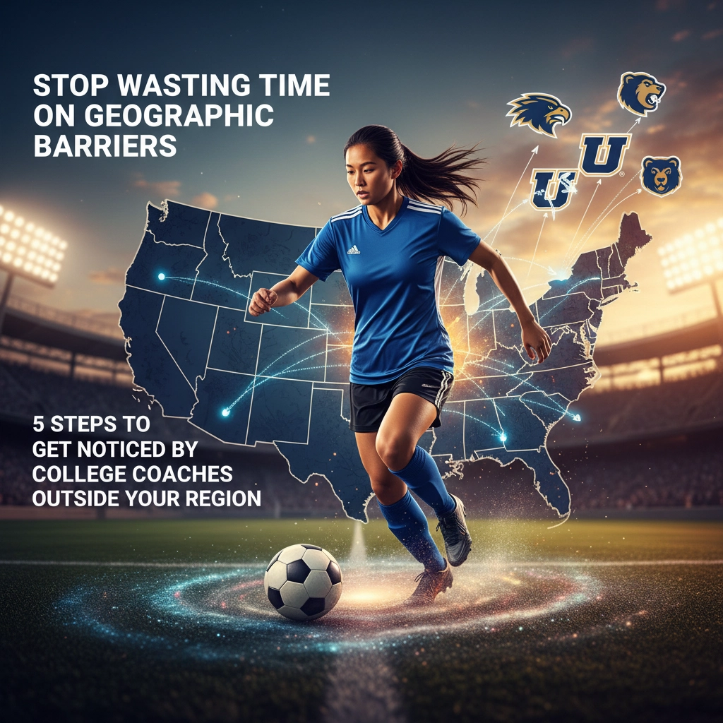 Stop Wasting Time on Geographic Barriers: 5 Steps to Get Noticed by College Coaches Outside Your Region