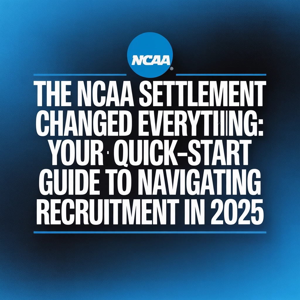 The NCAA Settlement Changed Everything: Your Quick-Start Guide to Navigating Recruitment in 2025