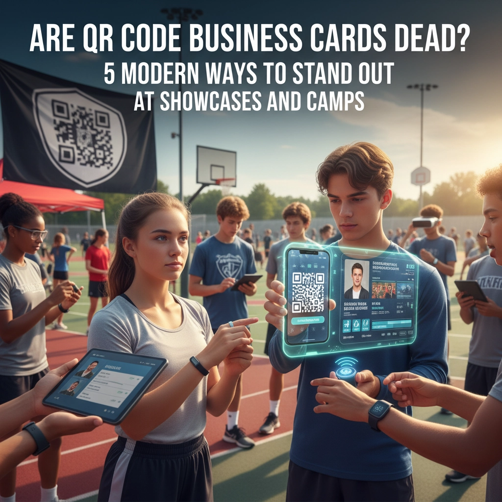 Are QR Code Business Cards Dead? 5 Modern Ways to Stand Out at Showcases and Camps