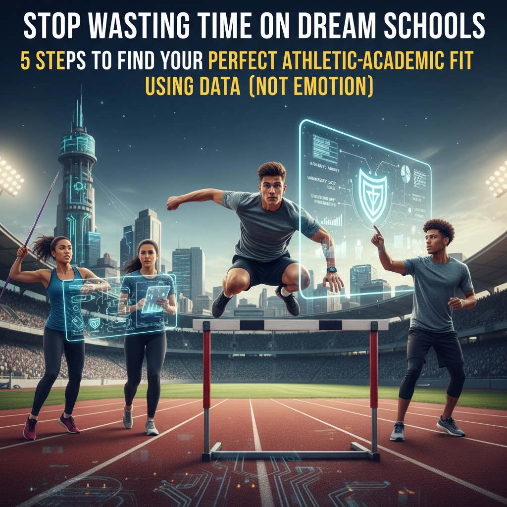 Stop Wasting Time on Dream Schools: 5 Steps to Find Your Perfect Athletic-Academic Fit Using Data (Not Emotion)