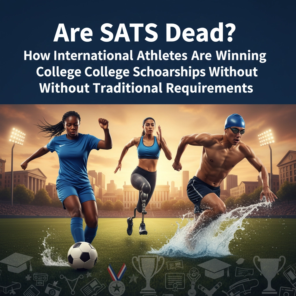 Are SATs Dead? How International Athletes Are Winning College Scholarships Without Traditional Requirements